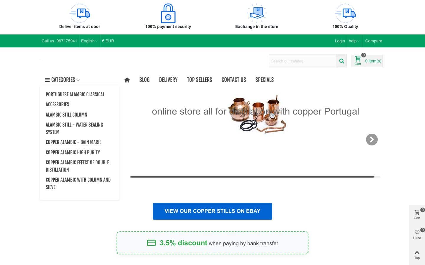 Screenshot of the A-Destillatio project: updating the PrestaShop store from 1.6 to 9